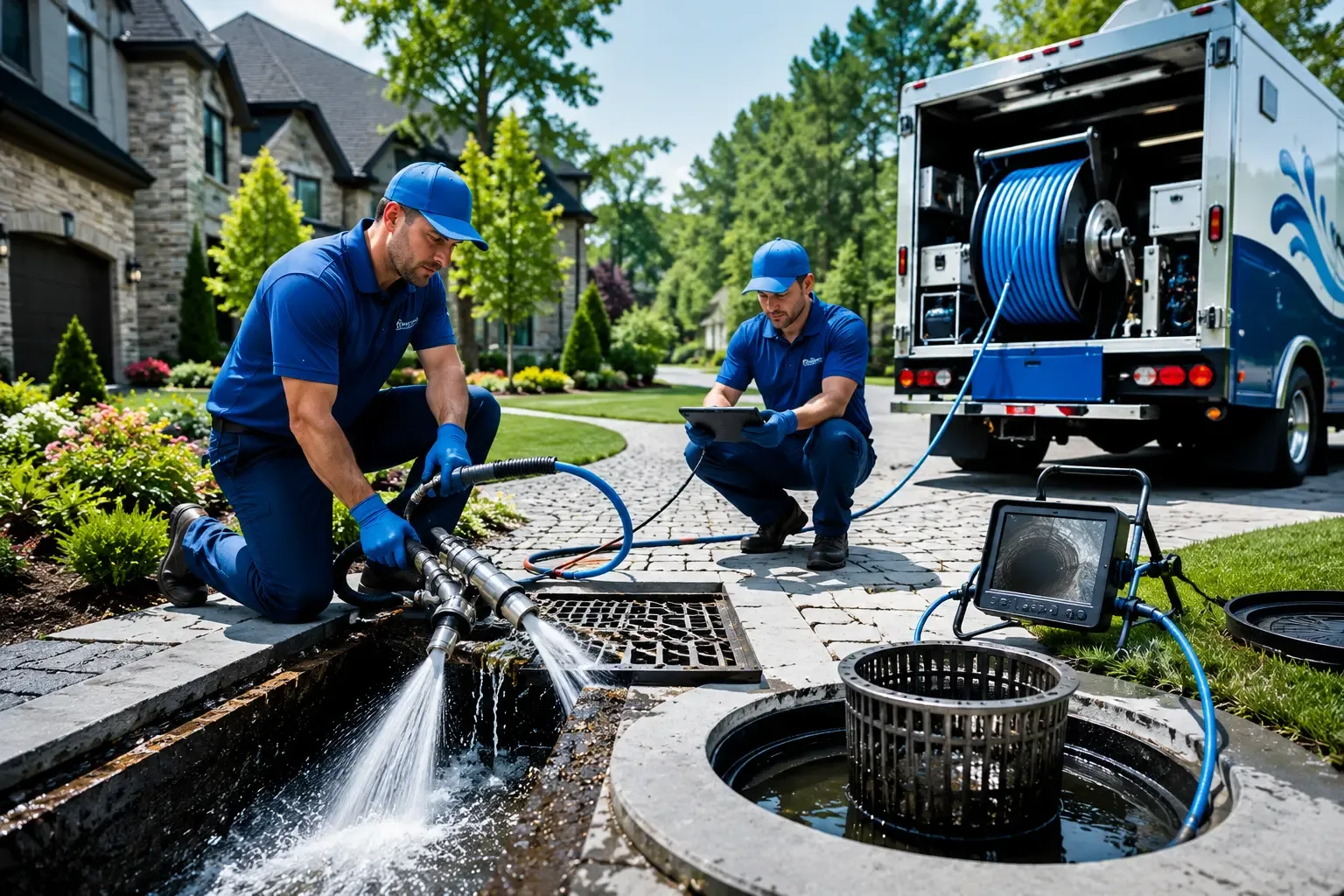 Local outdoor drain cleaning professionals in Valders, WI